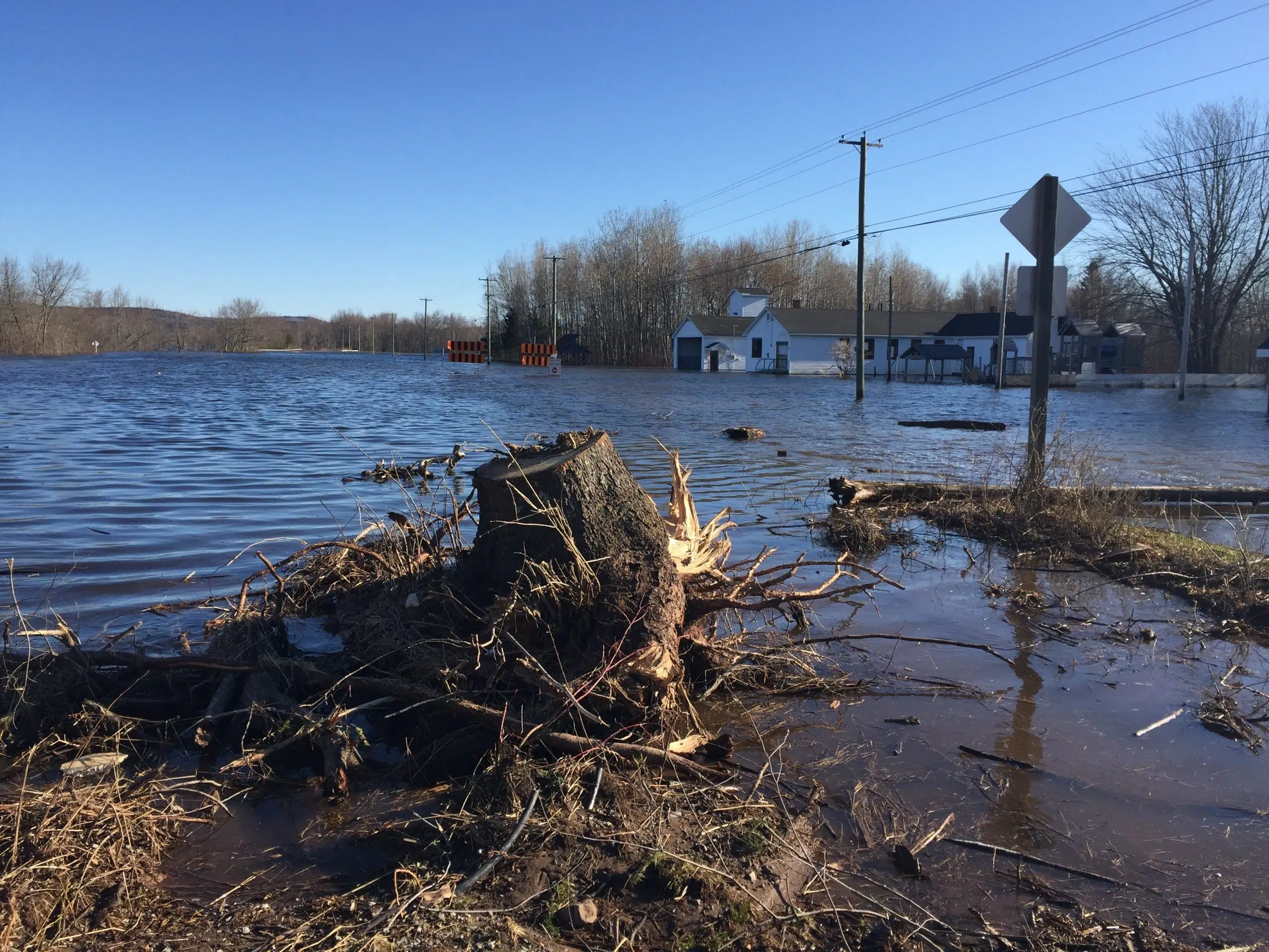 N.B. Begins Monitoring Water Levels