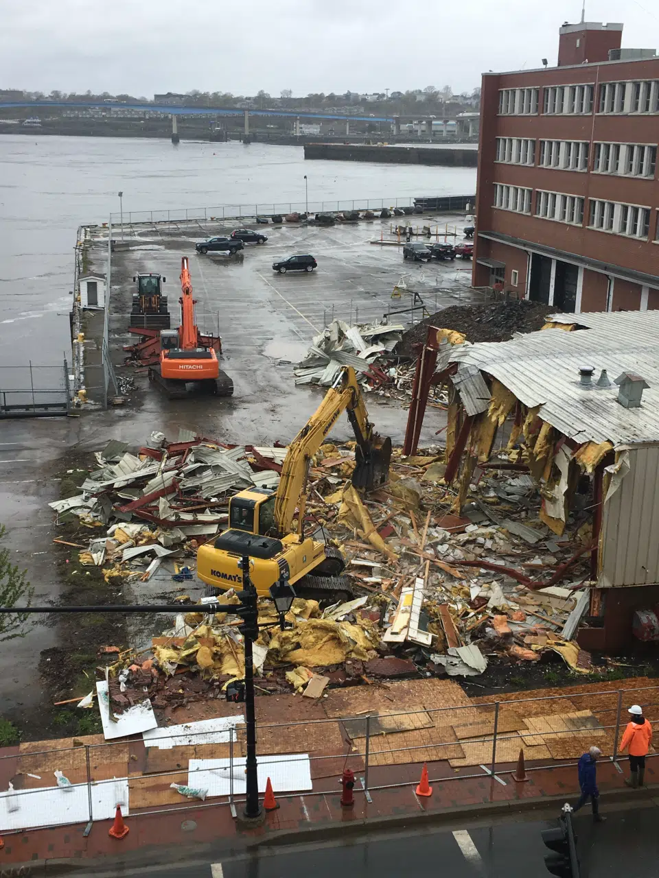 More Demolition On Former Coast Guard Site