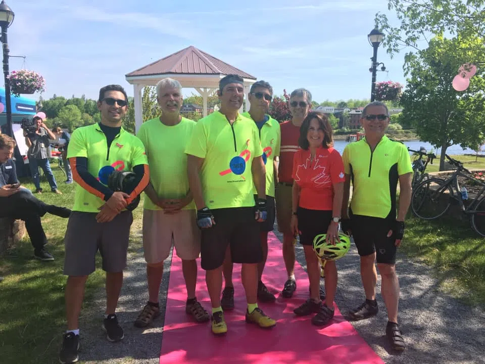 Group Ends Fundraising Bike Ride In St. Stephen