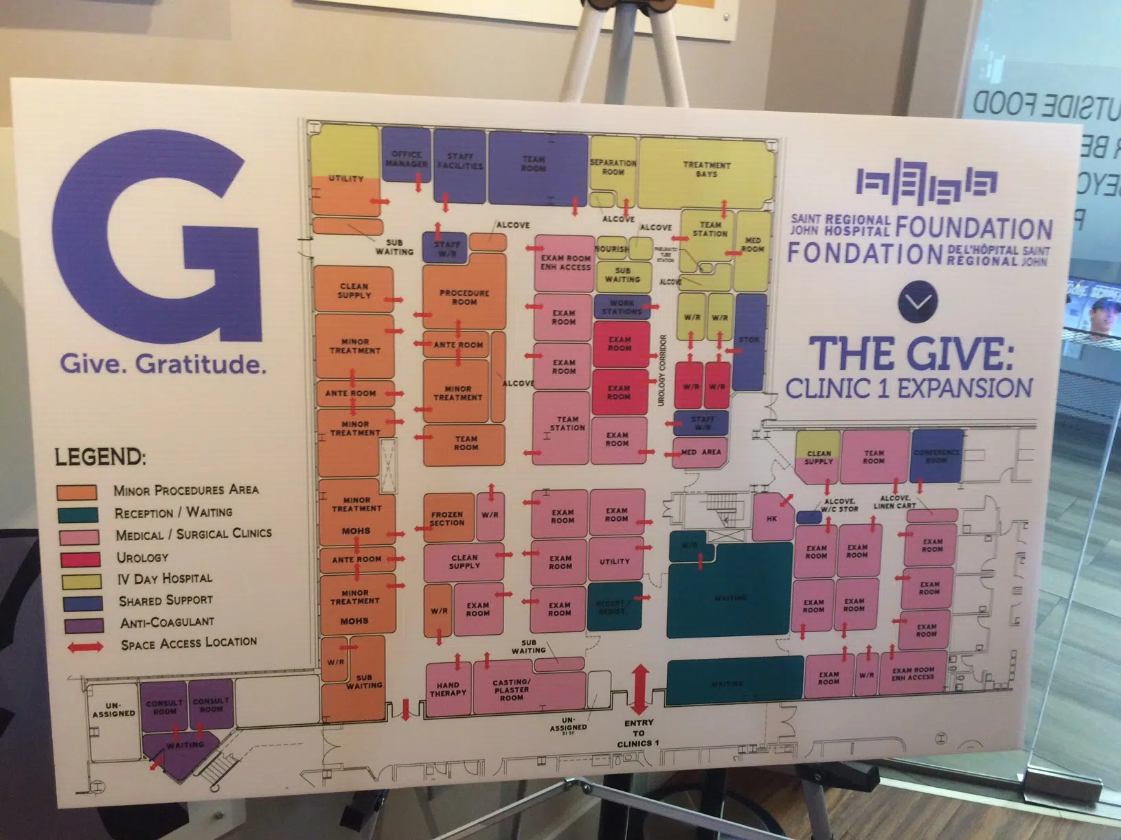 Hospital Foundation Announces Total To Date For Clinic 1 Project