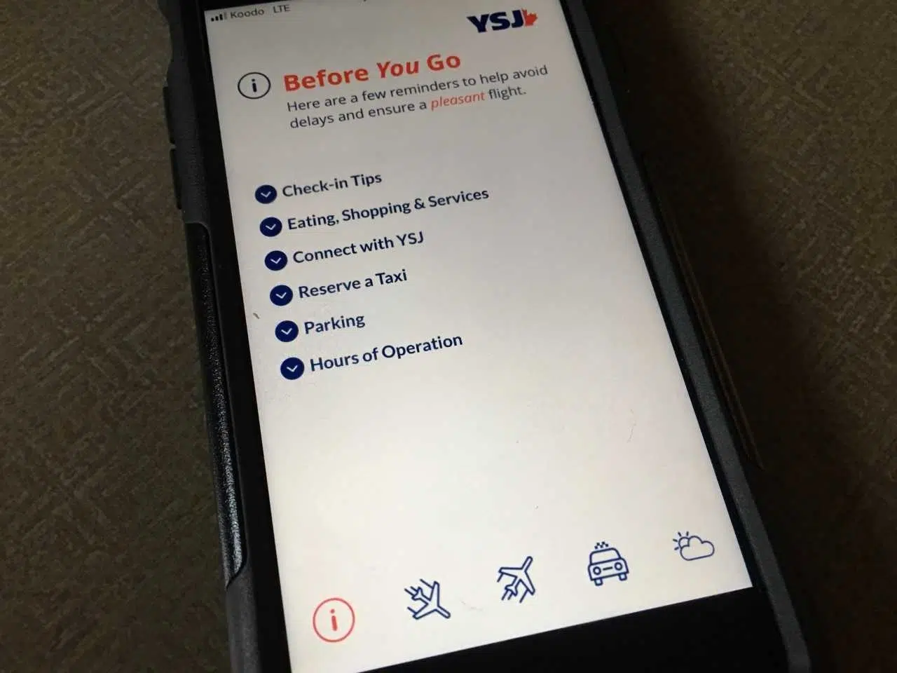 New Airport App Includes Taxi Pick-Up Feature