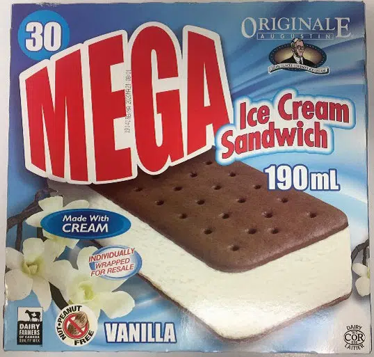 Ice Cream Sandwiches Recalled Due To Metal Particles 