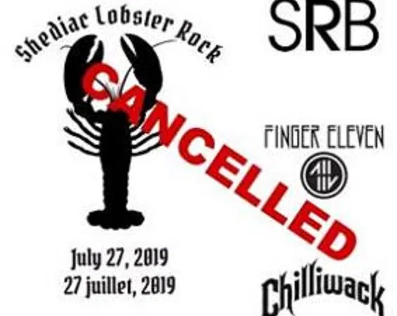 Shediac Lobster Rock Event Cancelled