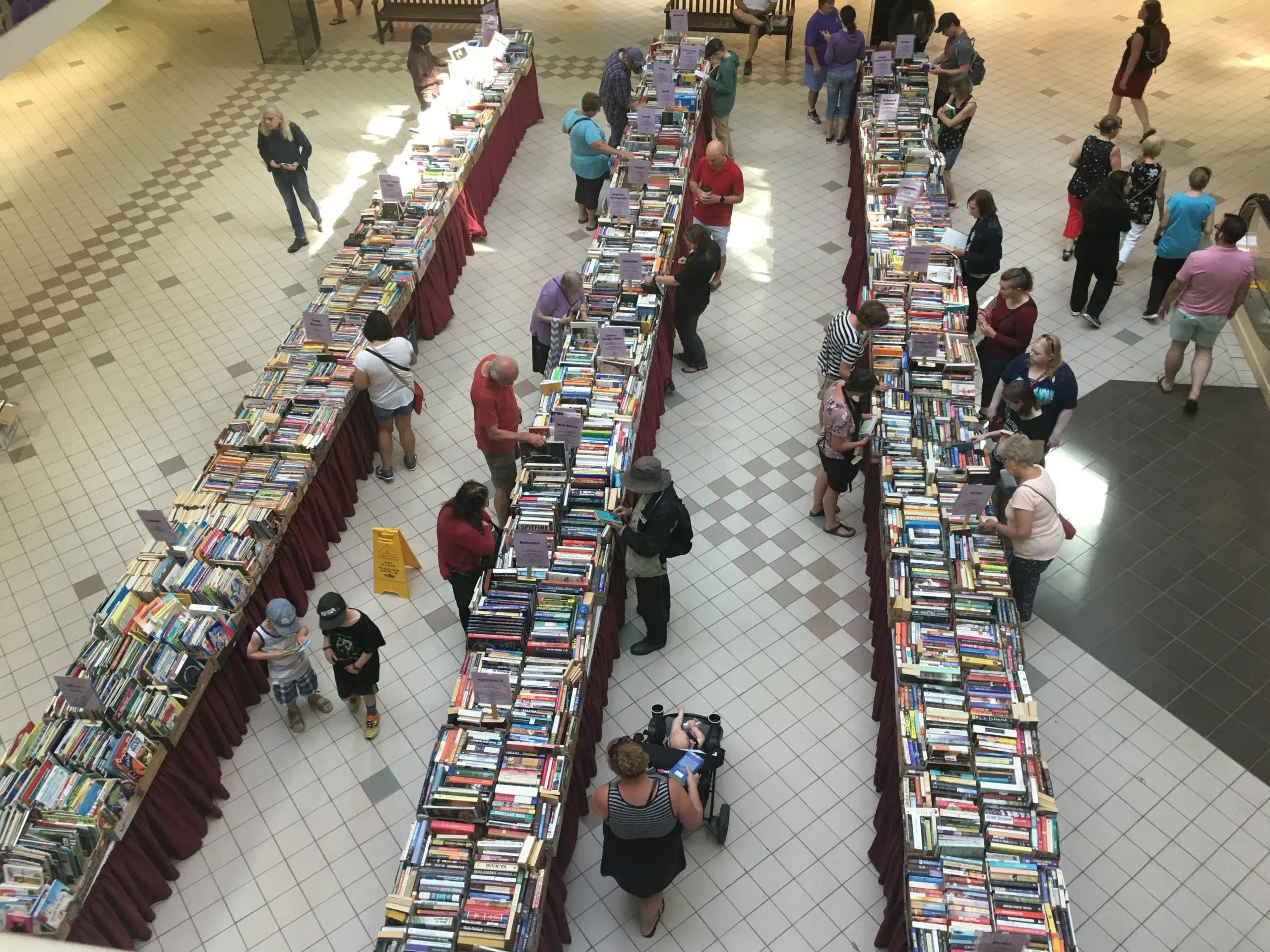 Book Lovers Flock To Brunswick Square