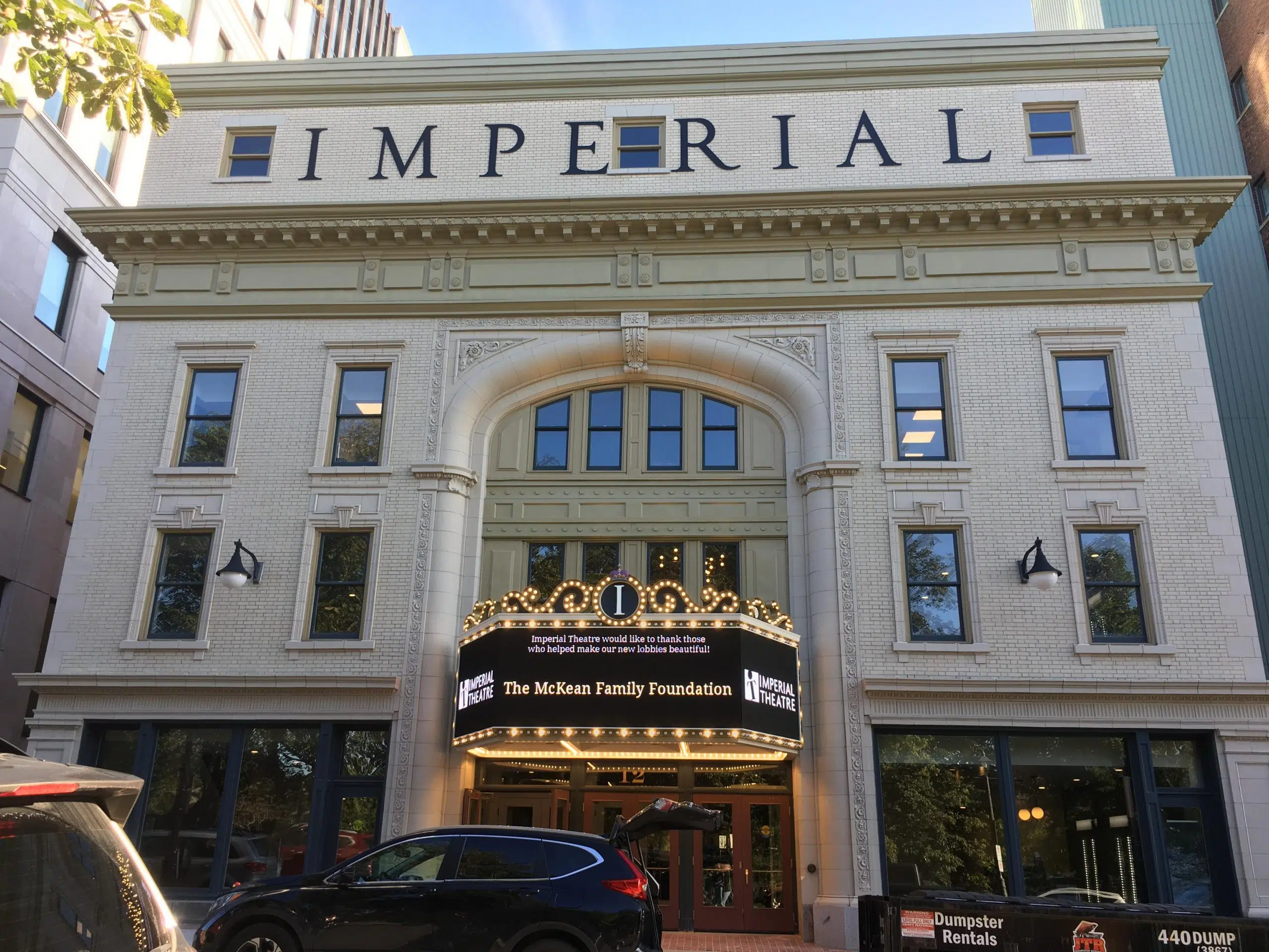 Imperial Theatre Re-Opens Lobby After Renovations 