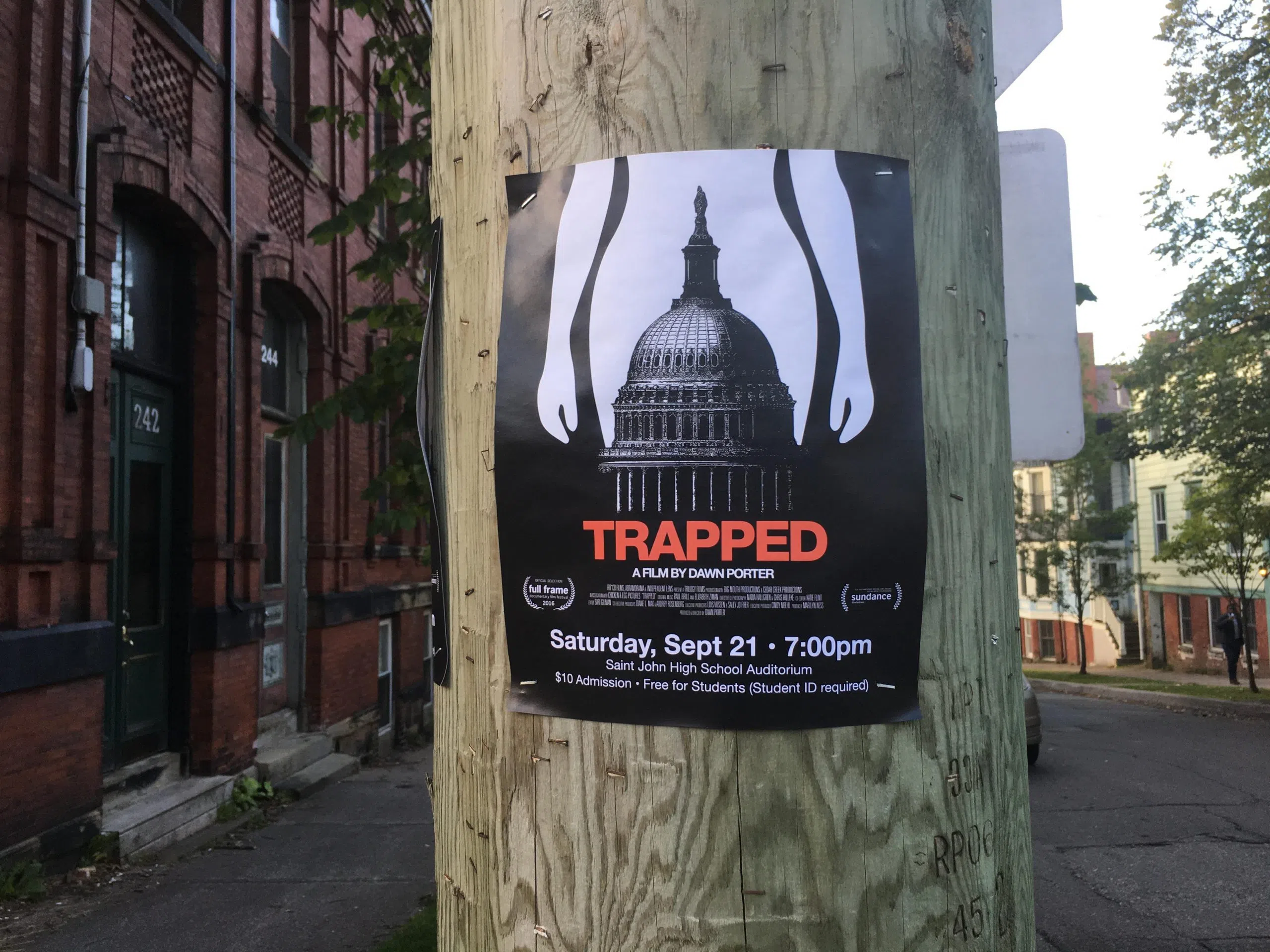 'Trapped' Screens At Saint John High