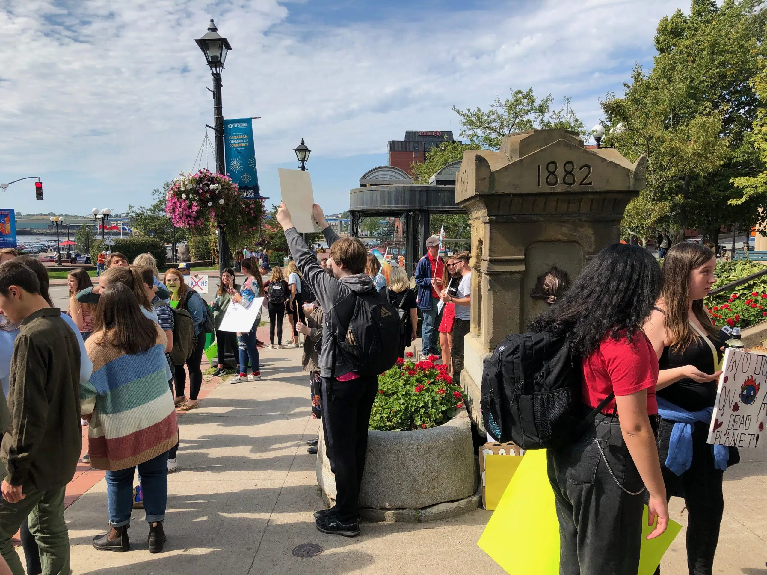 Students Take Part In Global Climate Strike