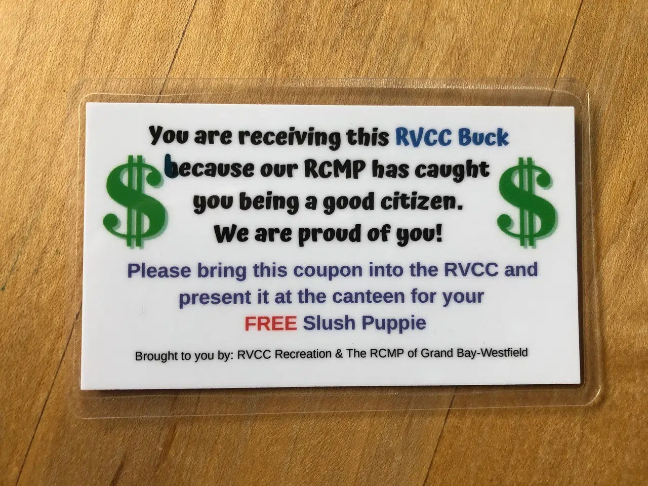 RVCC Bucks For Kids Caught Doing Good Deeds