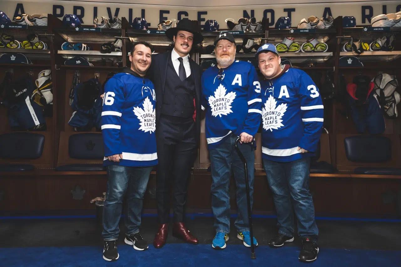 N.B. Hockey Fan's Dream Comes True