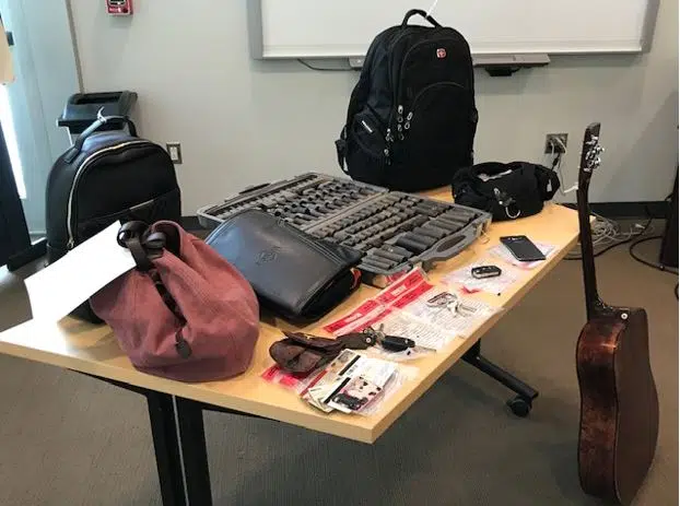 Police Looking To Reunite Lost Items With Owners 