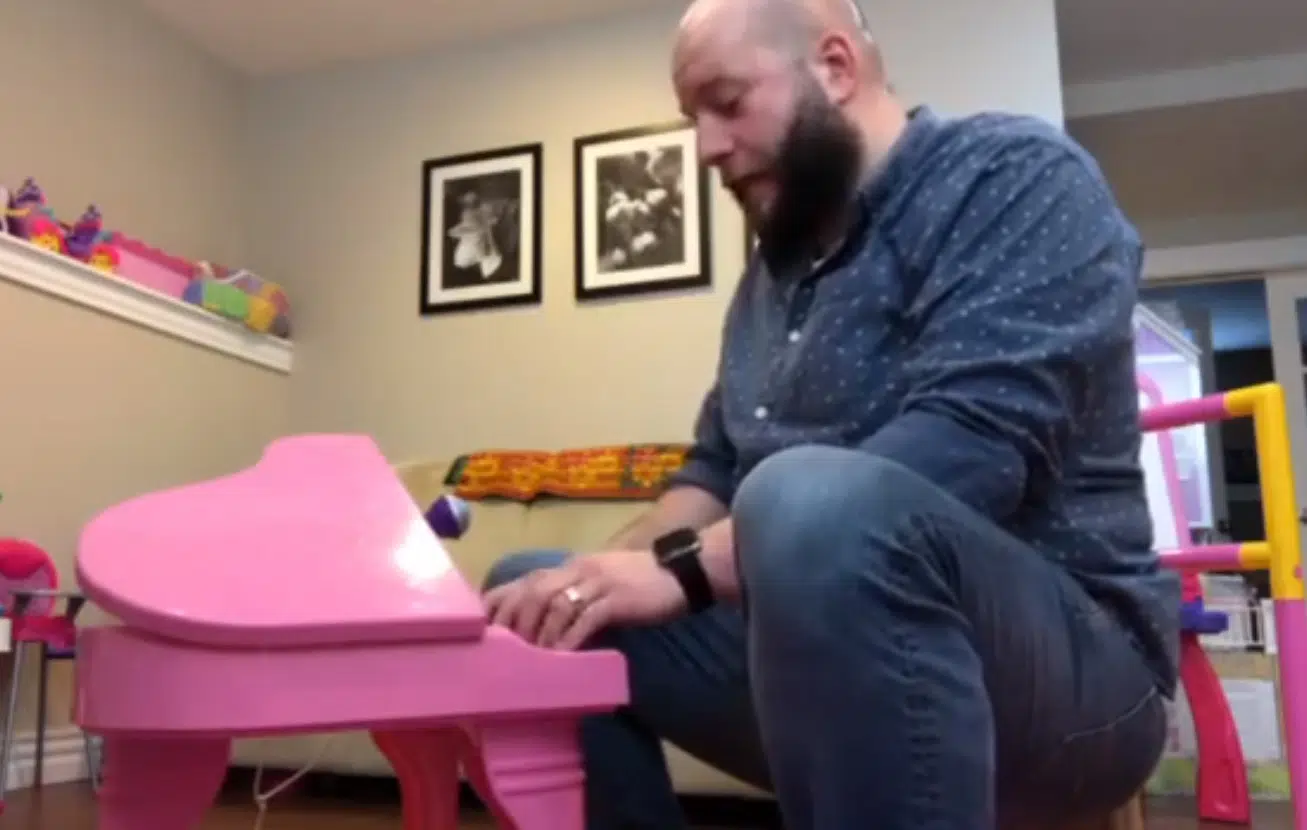 Man Uses Toy Instruments And Music To Help Spread Joy During Pandemic