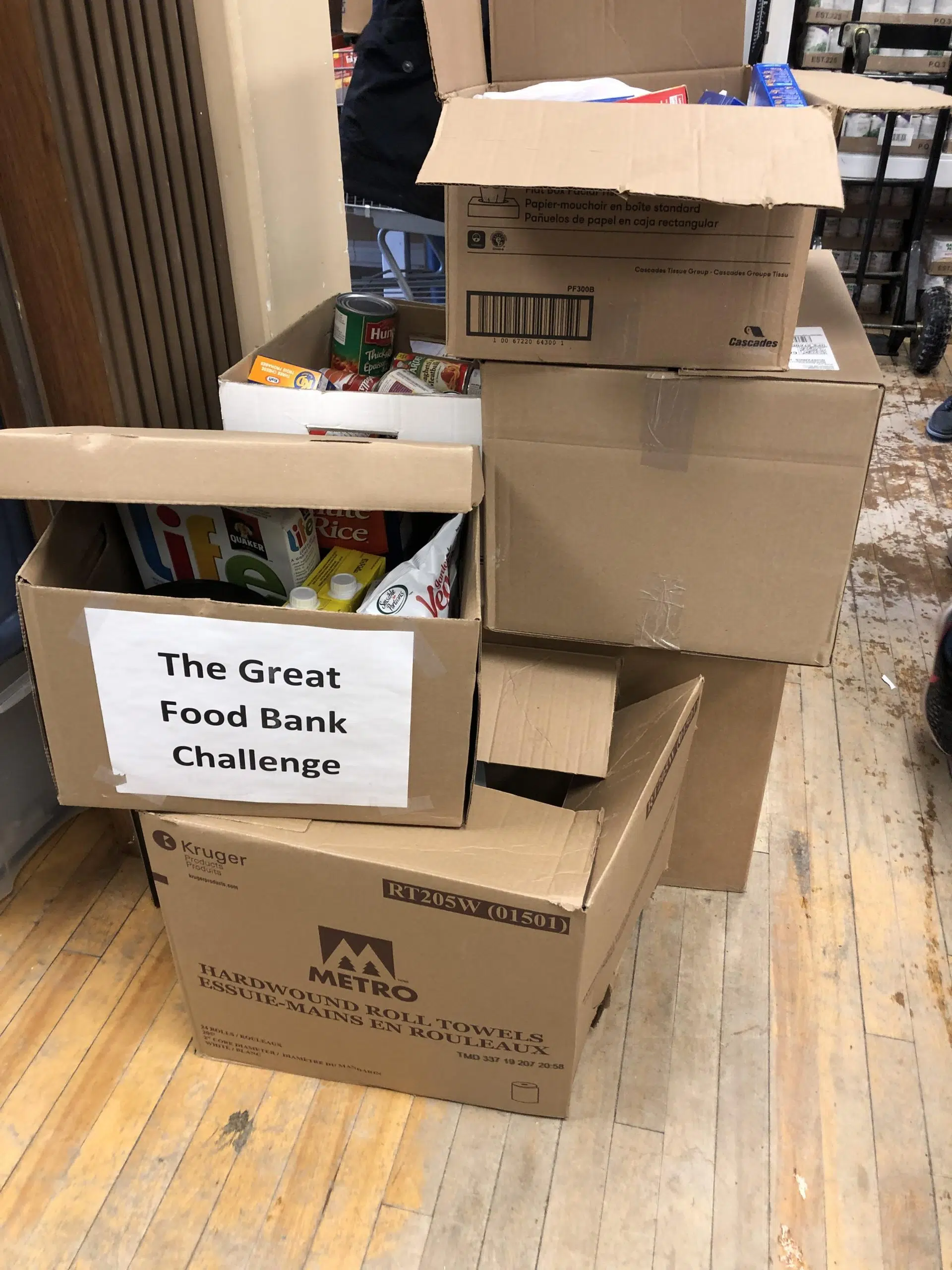 Great Food Bank Challenge Wraps Up