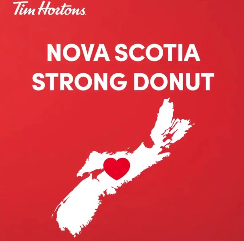 Tim Hortons Creates 'Nova Scotia Strong' Donut