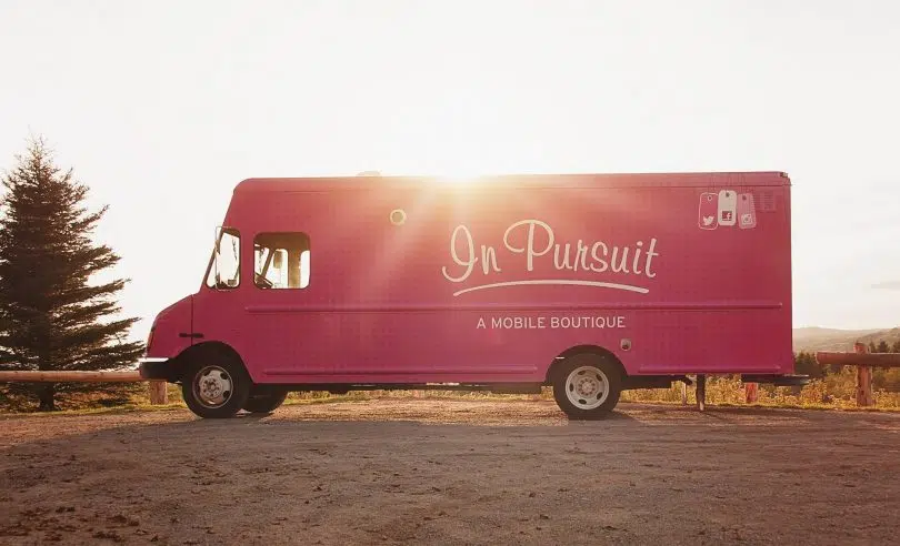 In Pursuit Parking The 'Pink Truck', Opening Uptown Storefront