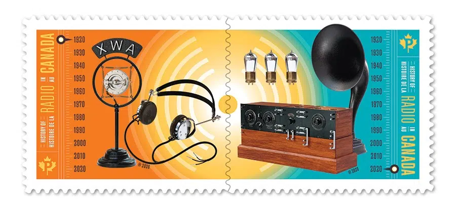 Radio Broadcasting Celebrates 100 Years In Canada With Stamps
