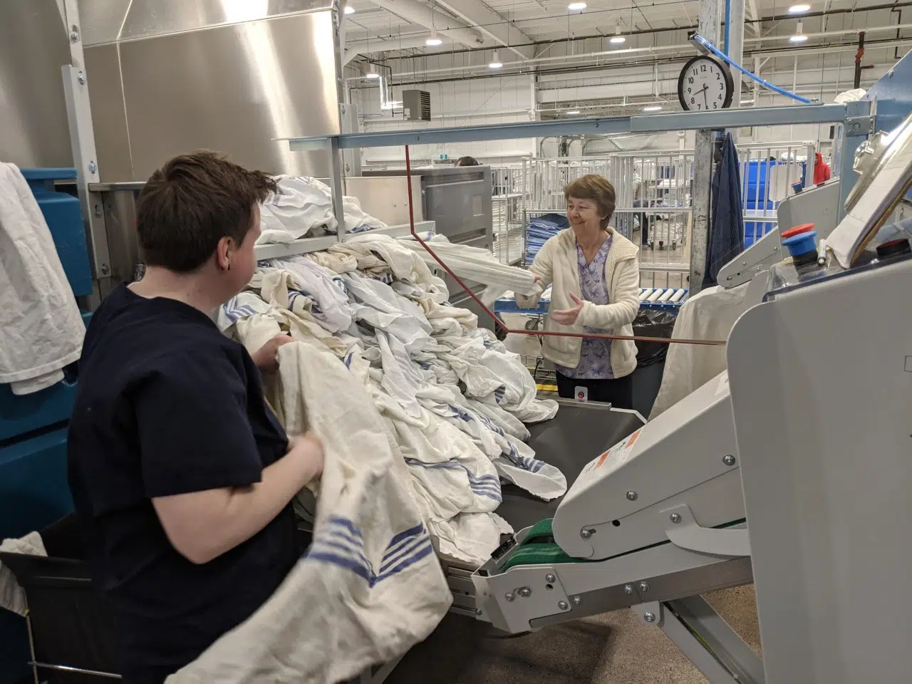 Saint John Plant Supplies Essential Medical Linens