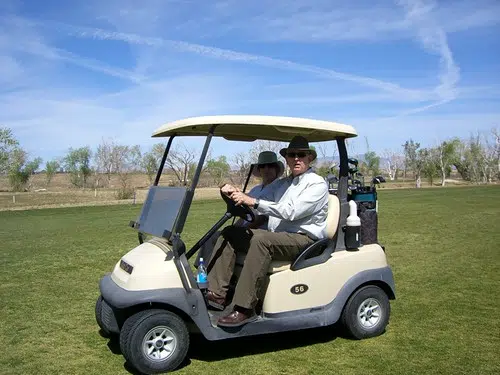 Police Look For Golf Cart Joy-Rider