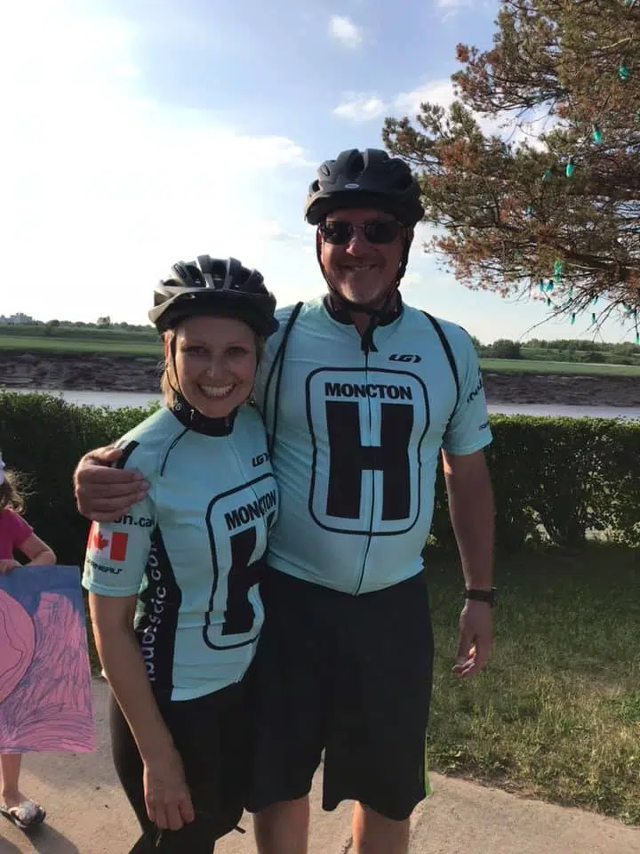 Moncton Woman Cycling To Support Fellow Cancer Patients