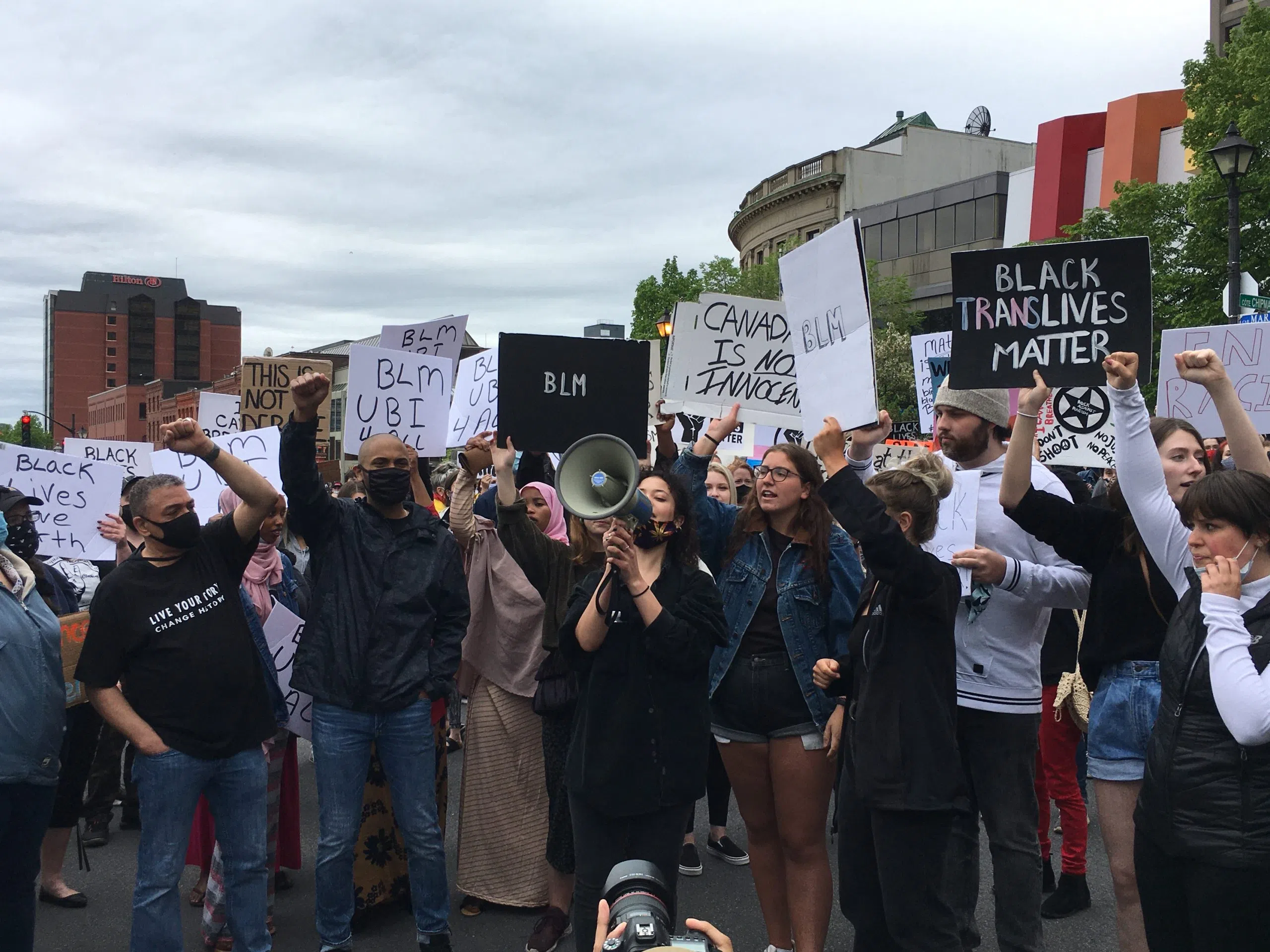 Thousands March Against Racism, For Black Lives Matter