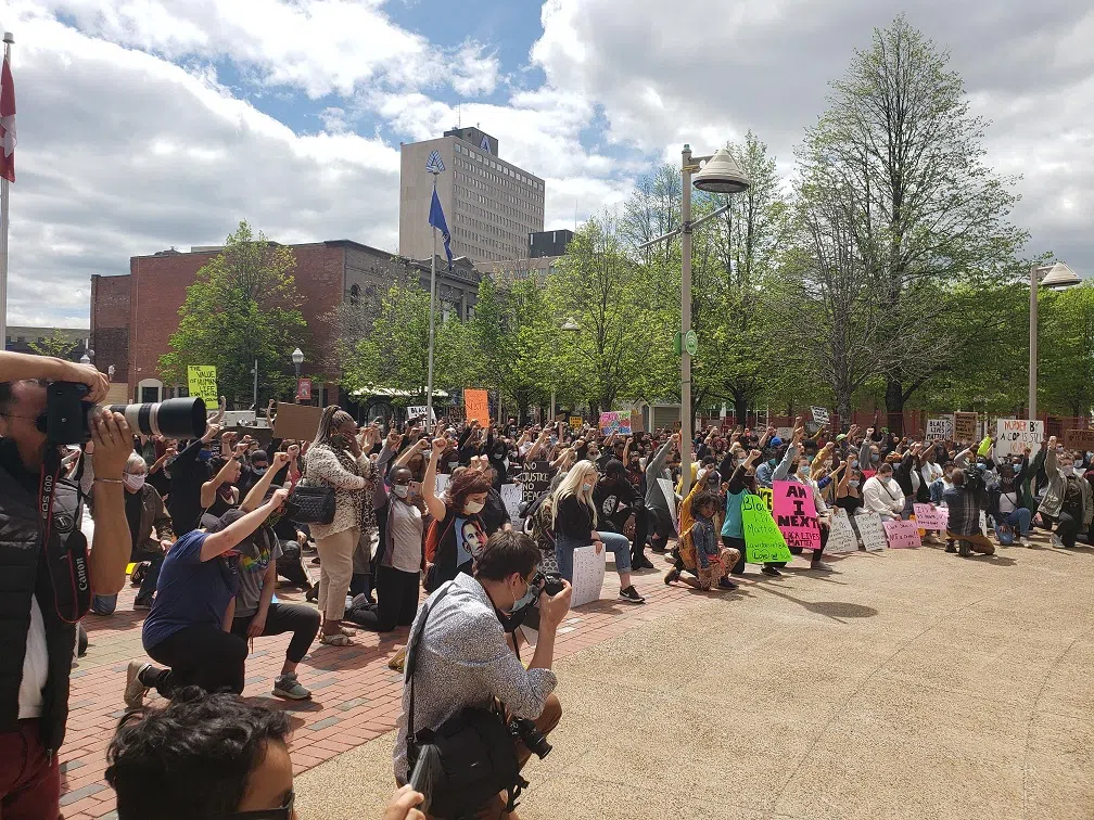 'Black Lives Matter' Rally Held In Moncton