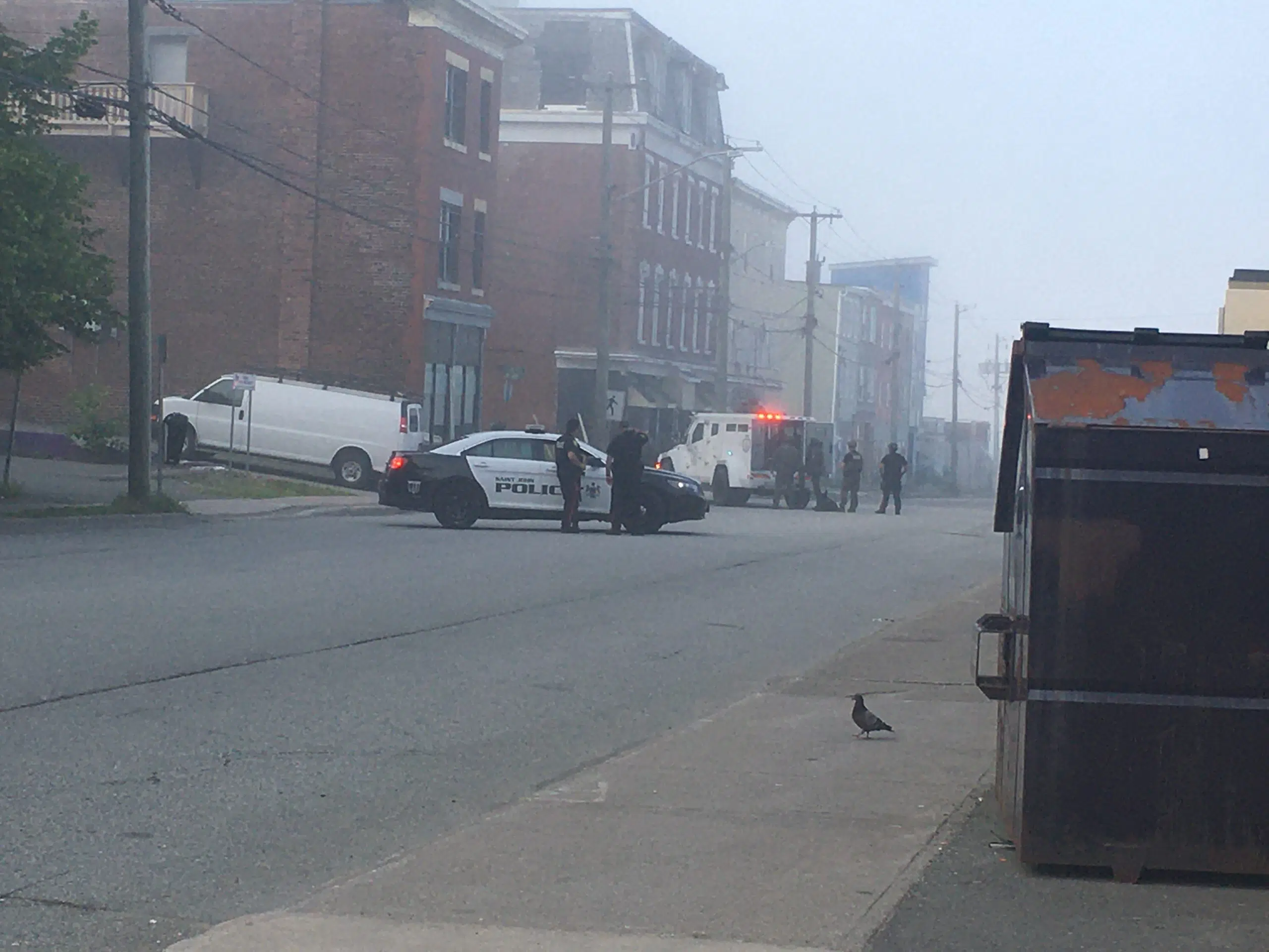 Police Operation Closes Saint John Streets