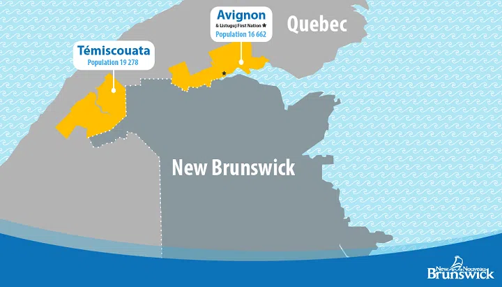 N.B. Ends Bubble With One of Two Quebec Regions