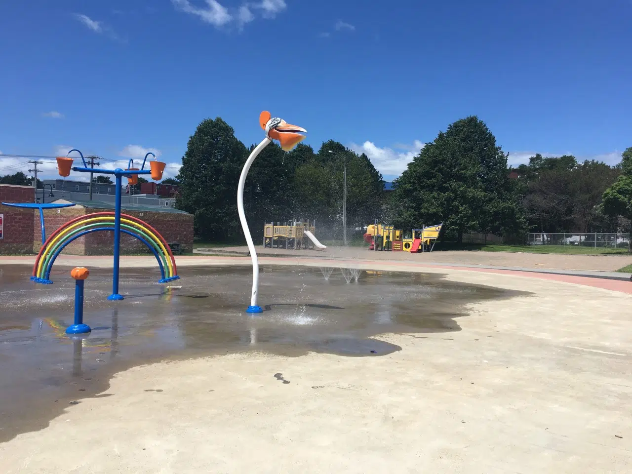 Two Out Of Three Splash Pads Opening