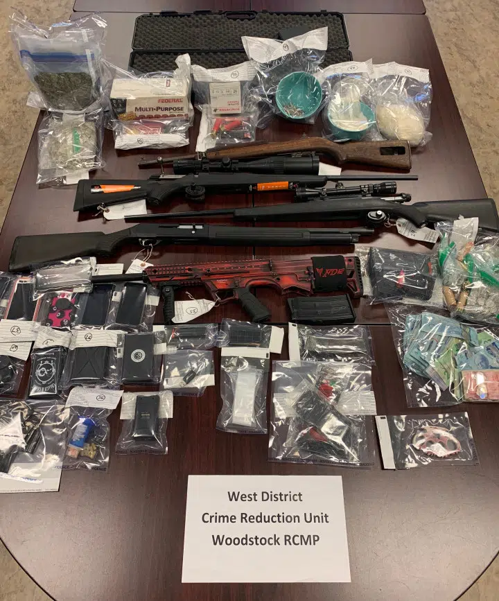 Drugs And Weapons Seized, Four Arrested