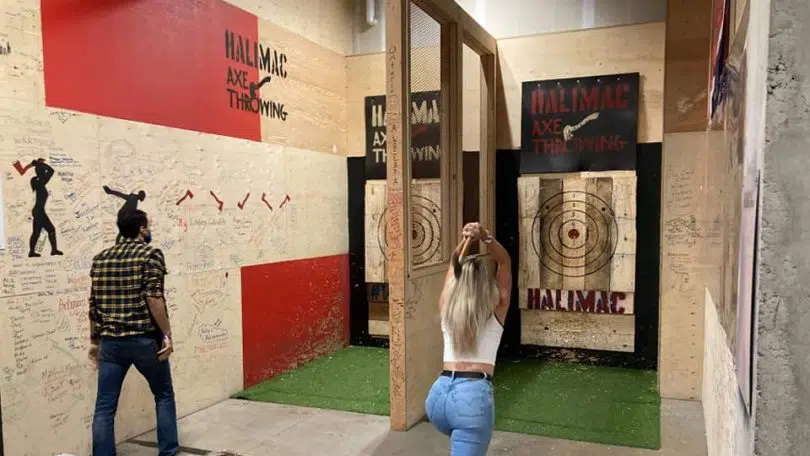 HaliMac Axe Throwing Opens Fredericton Location