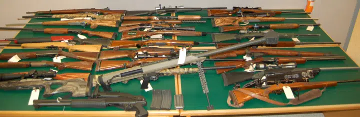 N.B. Man Arrested Following Multiple Gun Seizure