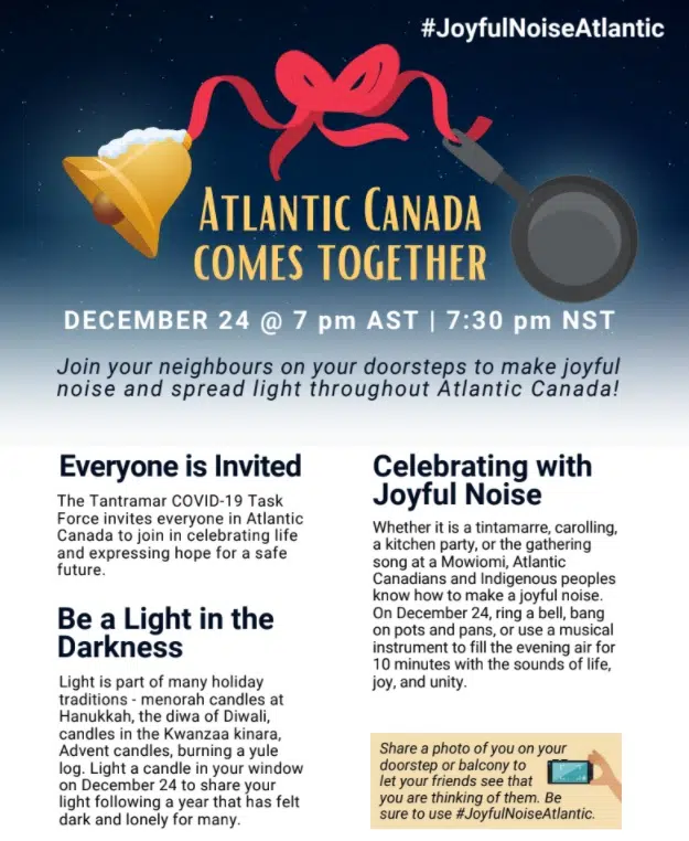 Help Create A Joyful Noise On Christmas Eve!