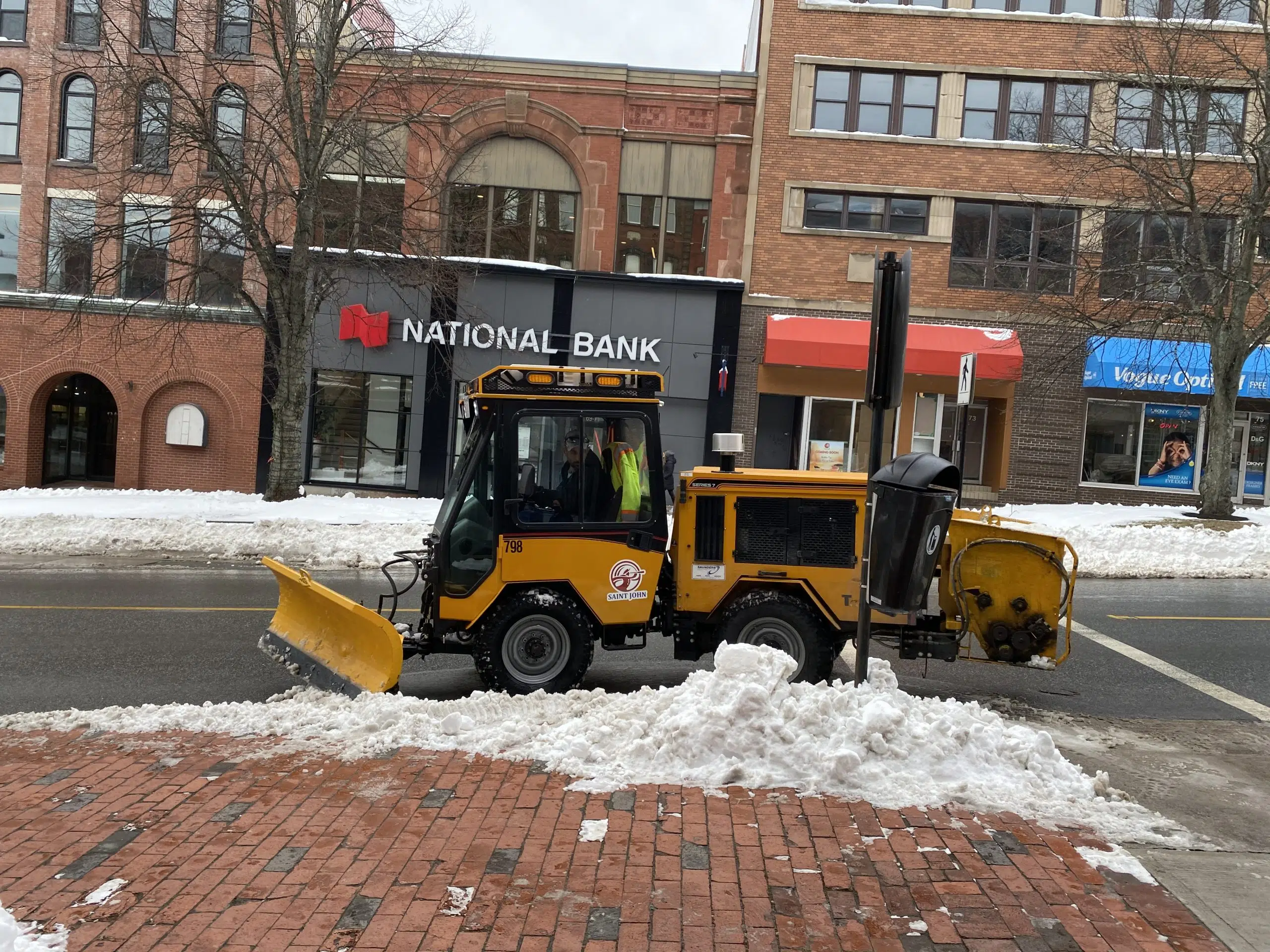 Sidewalk Snow Plowing Consolidated In The South-Central Peninsula