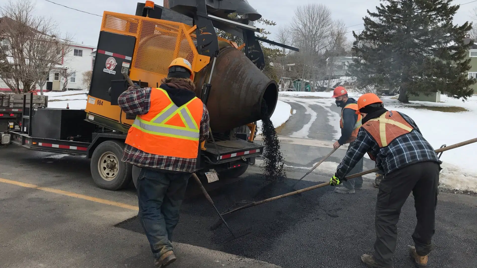 New Machine Will Help With Winter Potholes