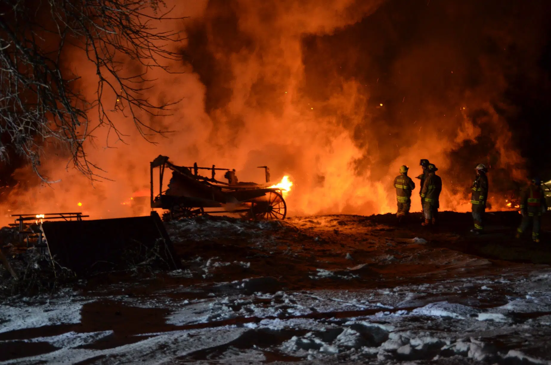 Information Still Sought Four Years After Bates Barn Burned Down