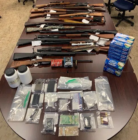 Three Men Arrested In Weapons, Drugs Seizure