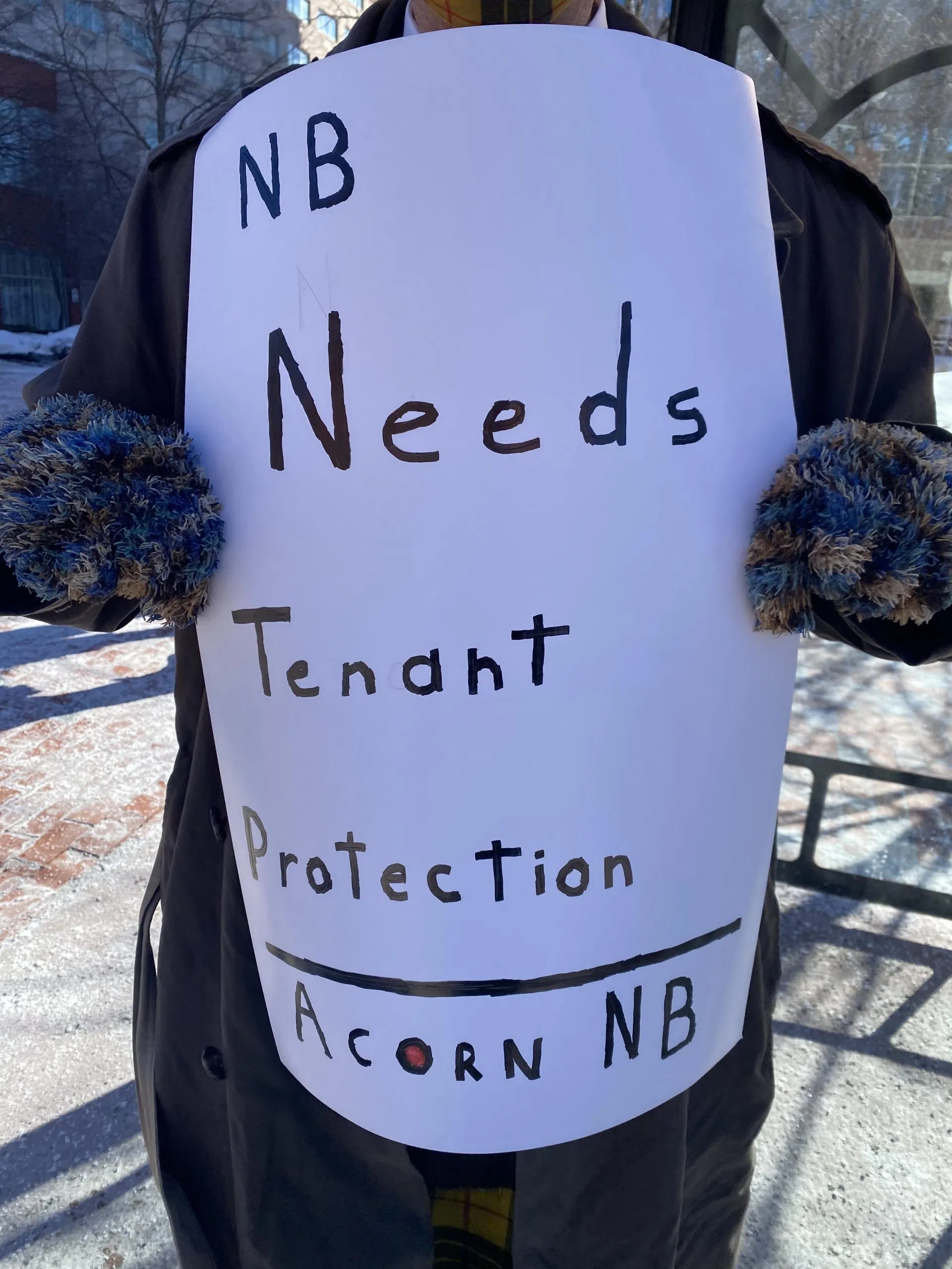 Protests Held In Moncton For N.B. Tenants Rights