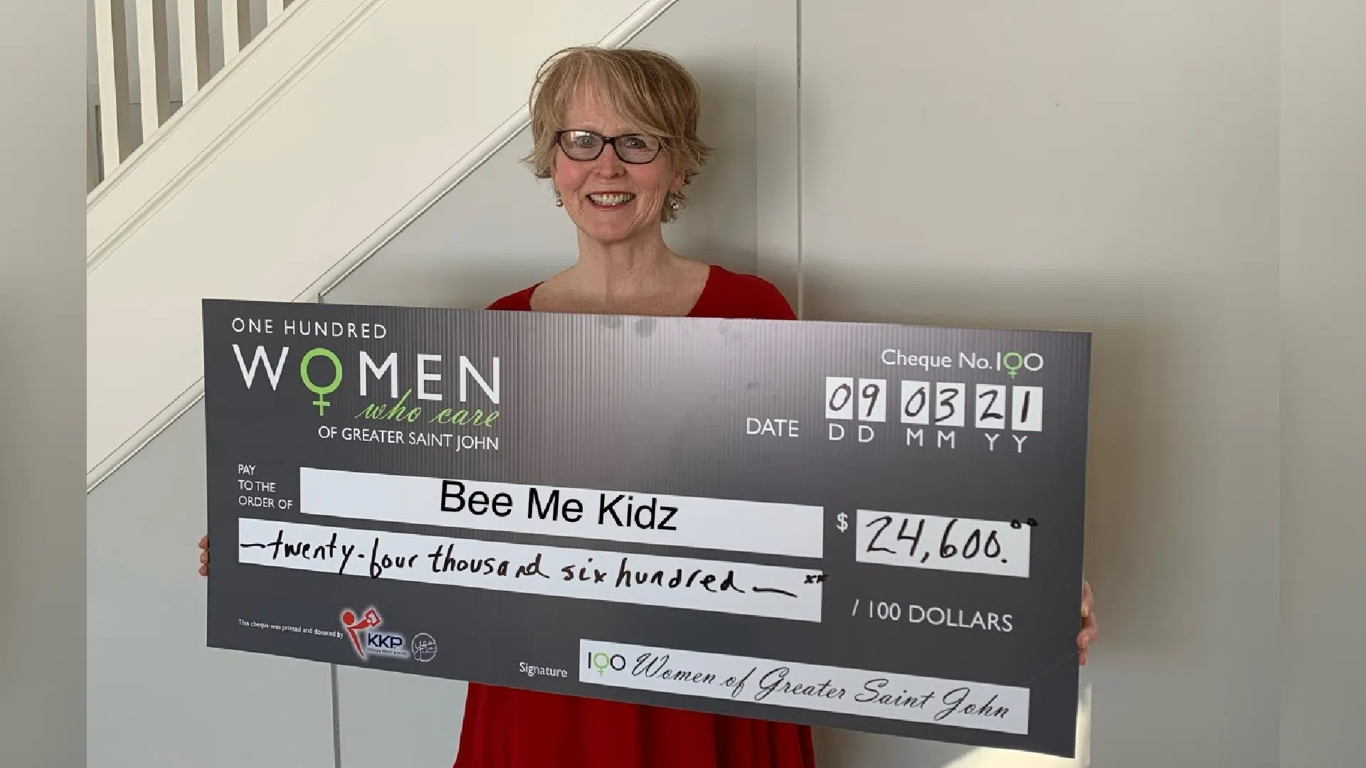 100 Women Who Care Support Bee Me Kidz