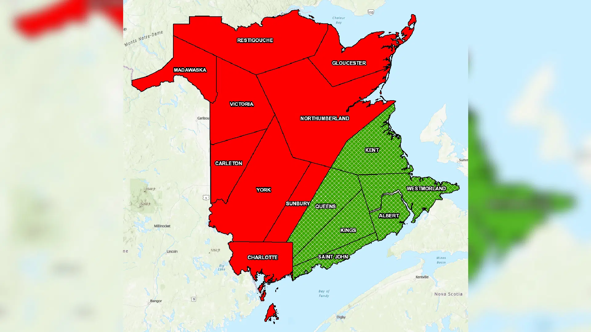 Burn Ban For Much Of N.B.