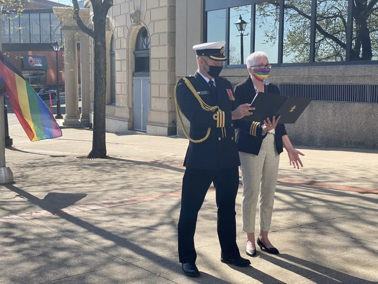 City Raises Progress Pride Flag In Support Of Queer Community