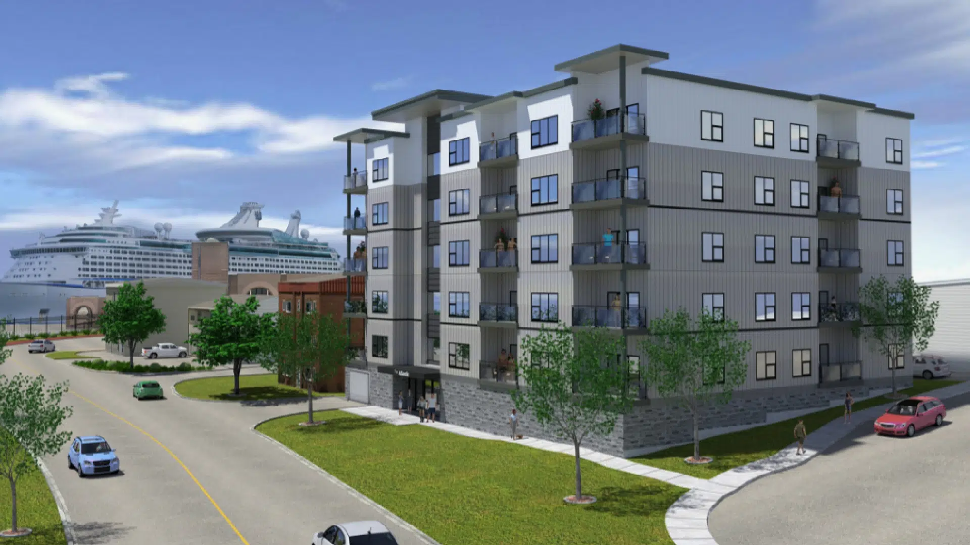 PAC Turns Down Metal Siding For New Apartment Building