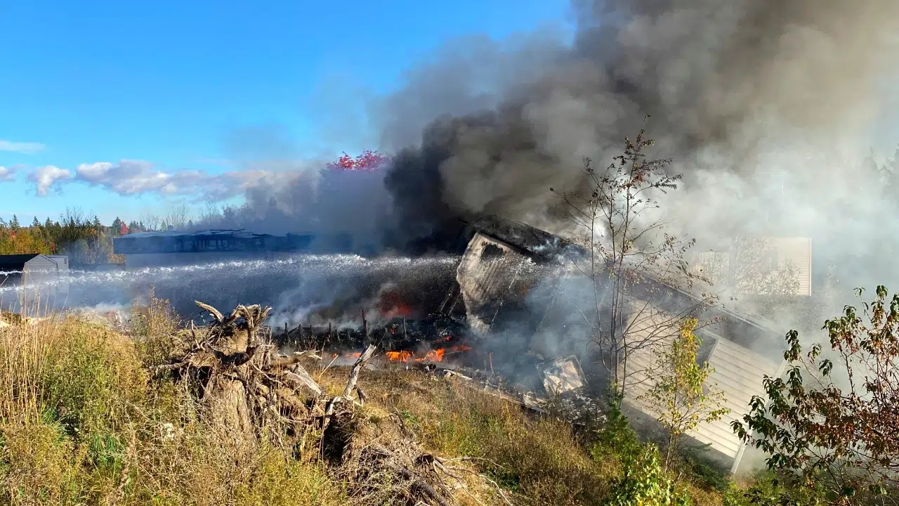 Kennebecasis Valley Fire Department Responded To Fire On Friday Afternoon