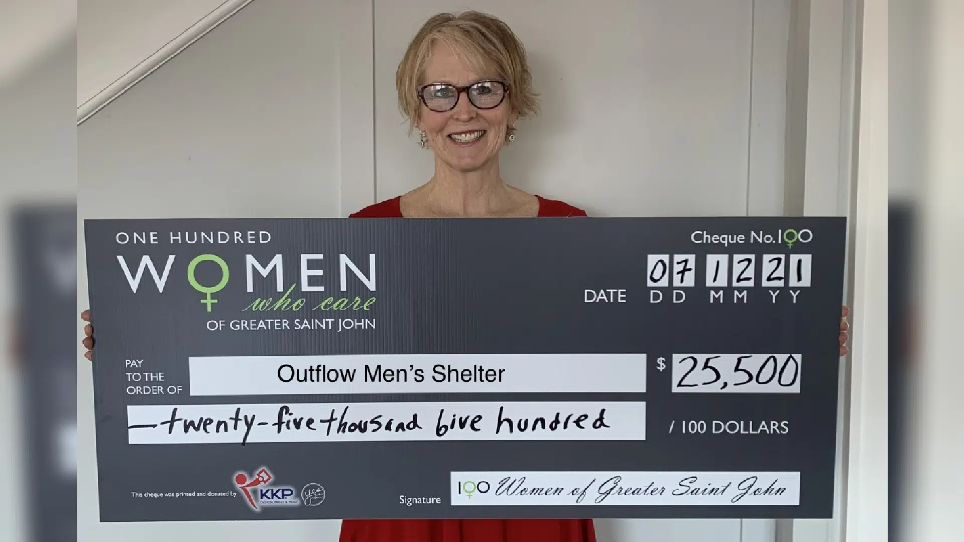 Philanthropic Women Donate $25K To Men's Shelter