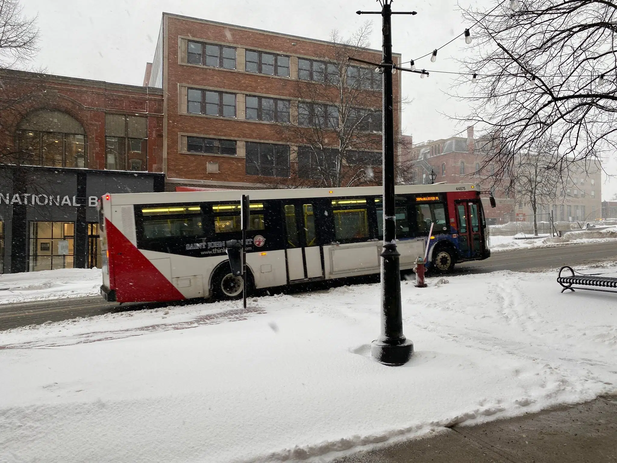 Power Restored, Slippery Roads In Saint John