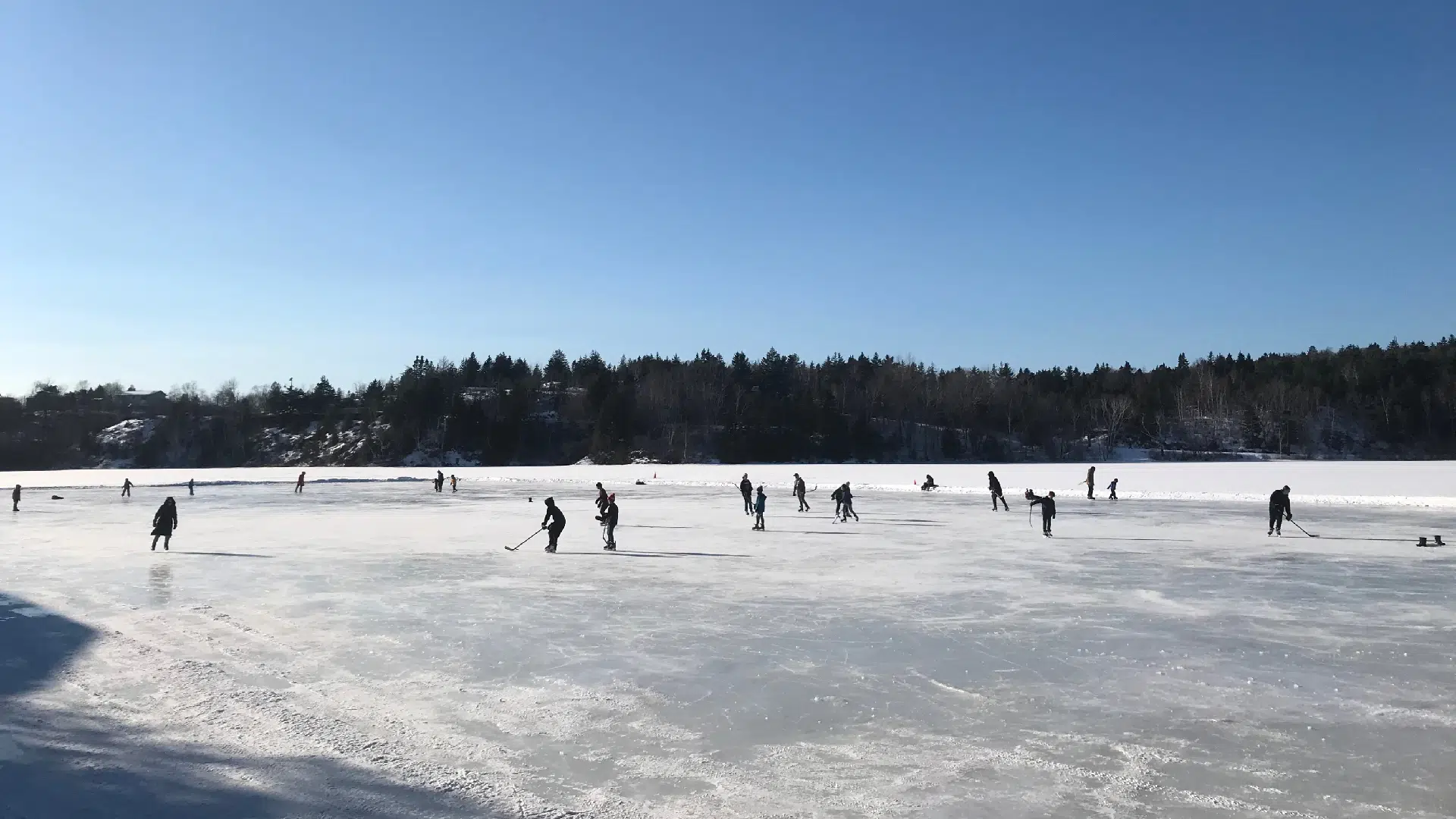 Lily Lake Ice Surface Opens