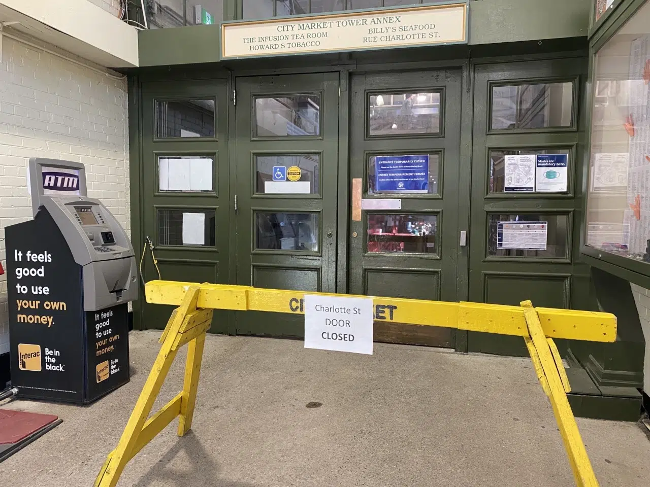 City Market Entrance Closed For Upgrades