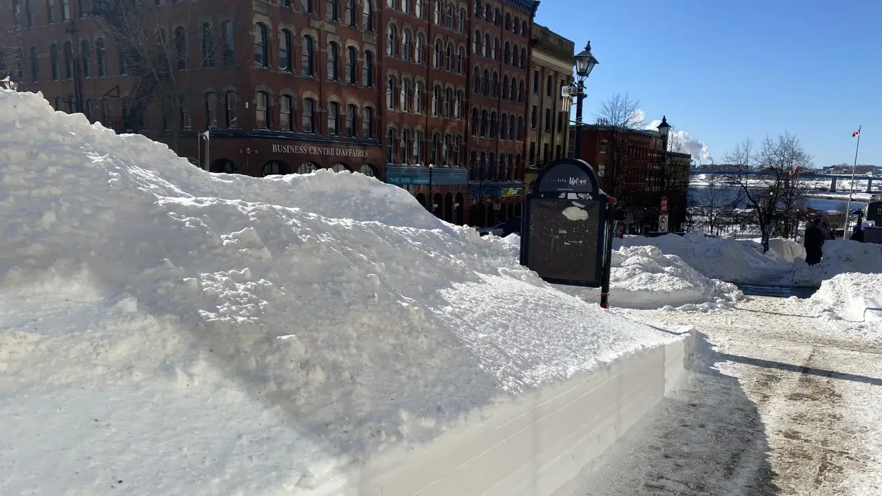 500 Truckloads Of Snow Removed From Uptown Area