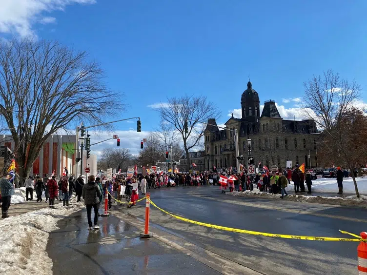 UPDATE: Protesters Converge on N.B. Legislature