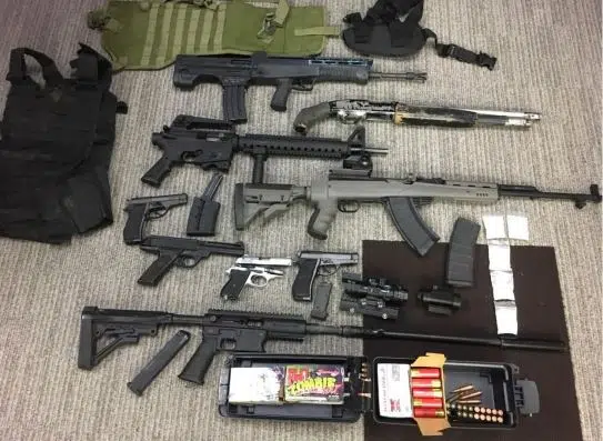 Four Arrests, Weapons Seized In Public Landing