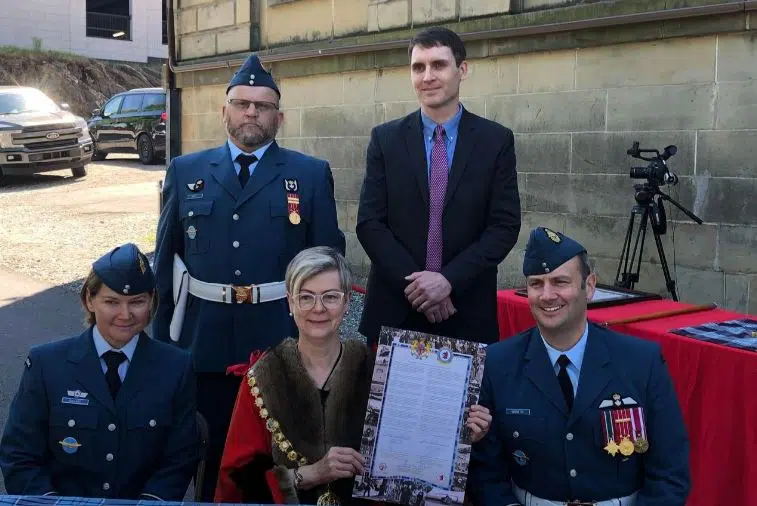 Freedom Of The City Awarded To Training Squadron