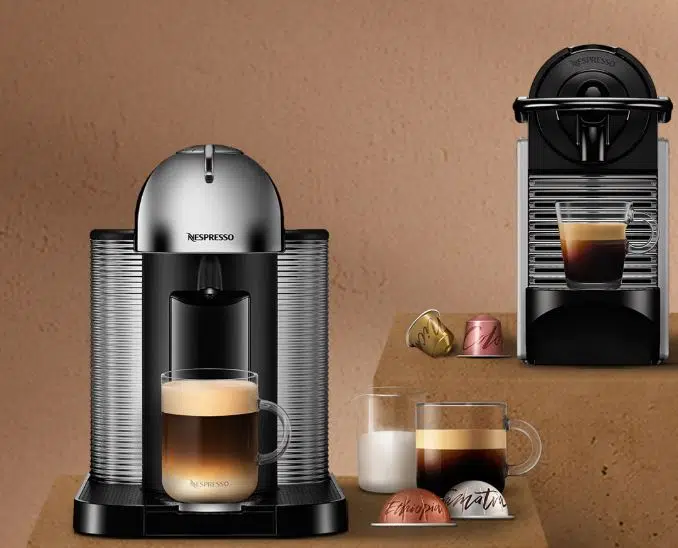 Nespresso shop machine service